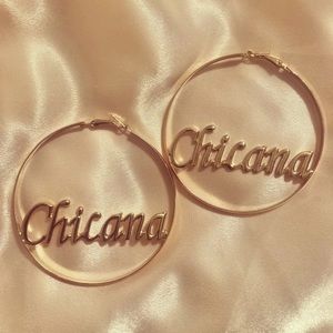 Chicana earrings